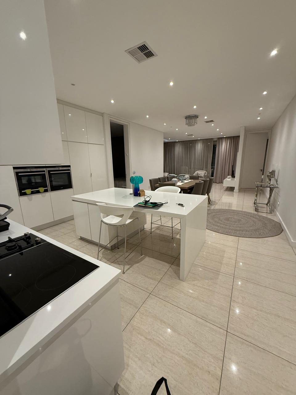 Luxury open-plan home cleaned to a pristine finish